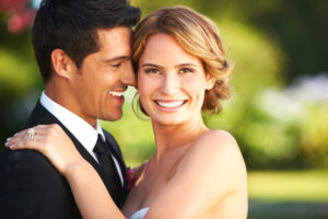 wedding, bride and groom